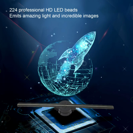 HoloByte 3D Holographic Fan